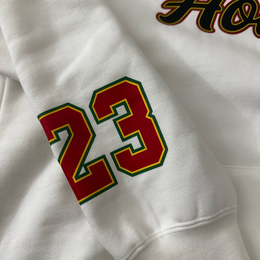 Nike Jordan x Howard University Pullover Hoodie, White, Woman’s Small HJ6633-133 - Picture 4 of 7